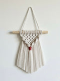 Tapiz decorativo de macramé