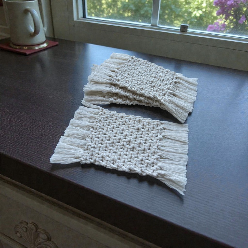 Macramé posavasos